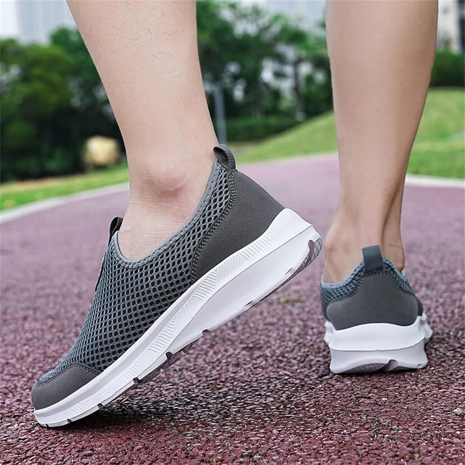Arch Support Hiking Shoes for Men Breathable Casual Comfortable Walking Sneaker Men's Breathable Barefoot Shoes