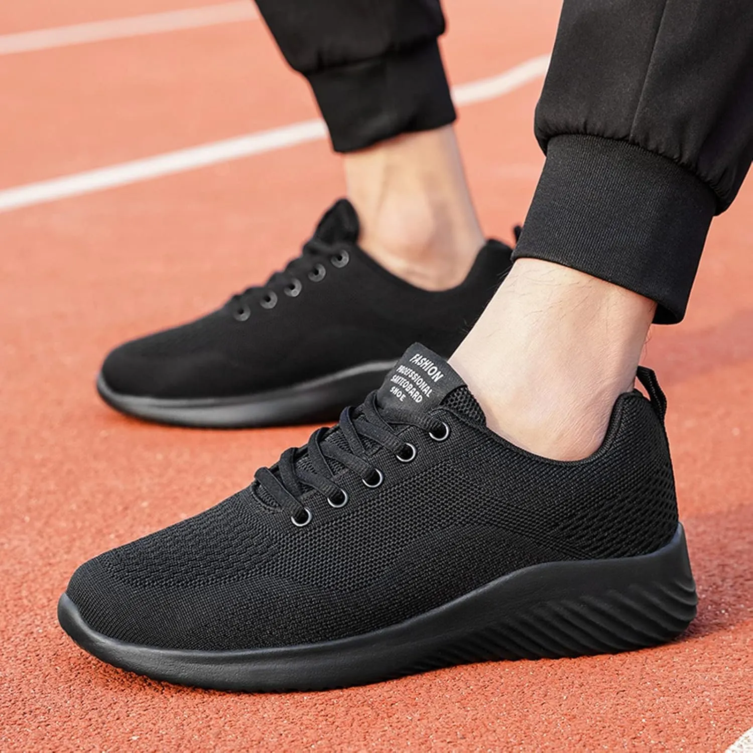 Arch Support Hiking Shoes for Men Lightweight Sport Gym Jogging Walking Sneaker Lightweight Work Shoes for Men
