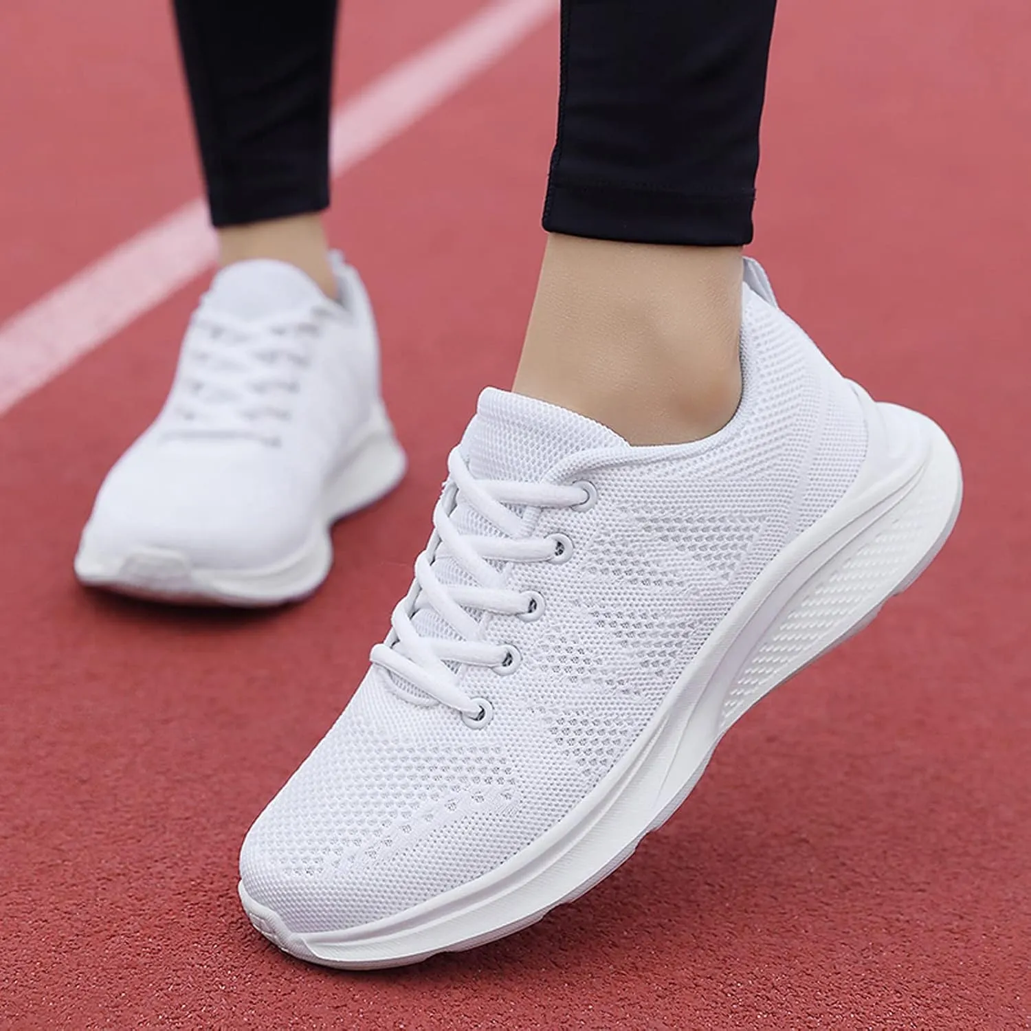 Arch Support Non Slip Minimalist Shoes for Men Breathable Mesh Fashion Sneaker Breathable Lace Up Shoes for Men