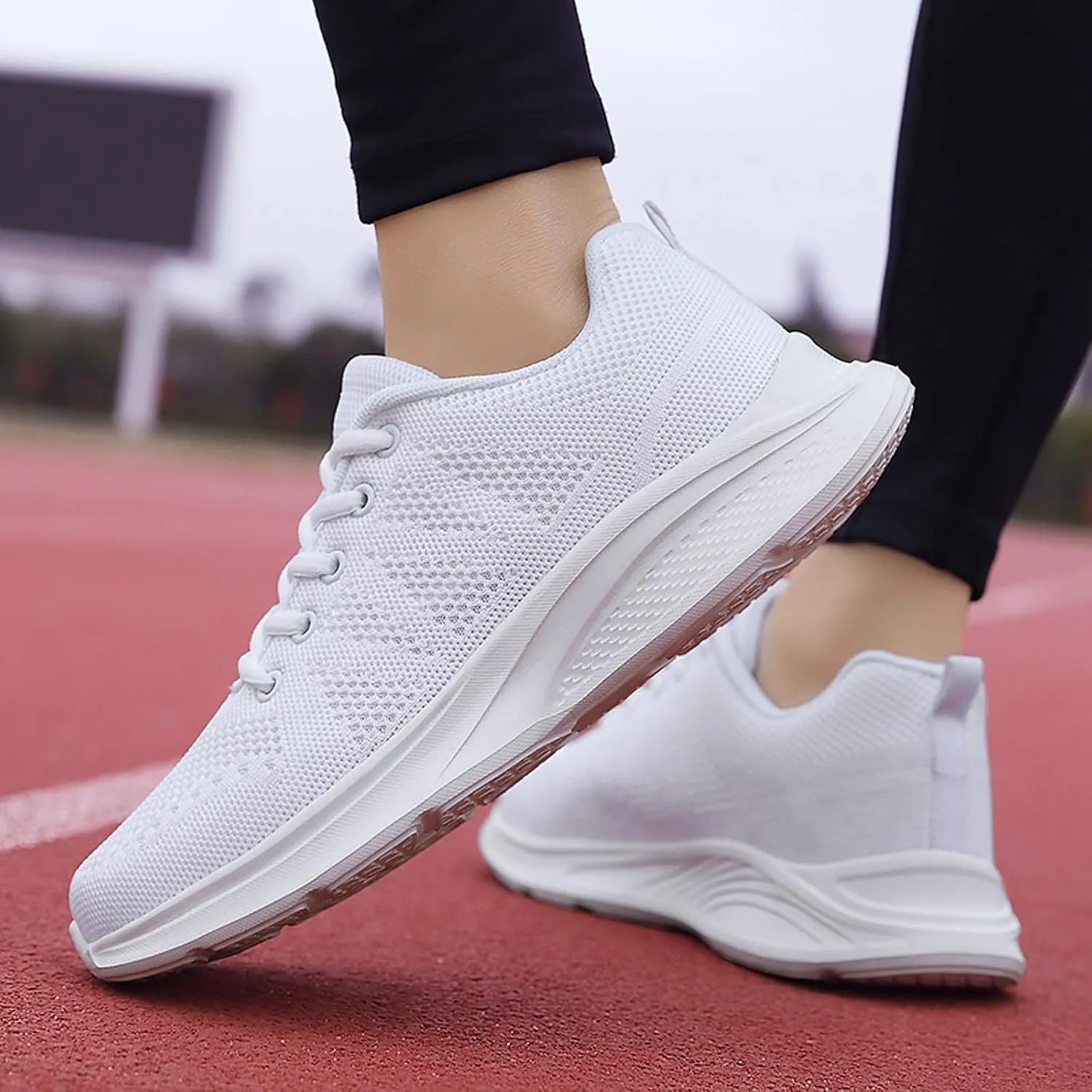 Arch Support Non Slip Minimalist Shoes for Men Breathable Mesh Fashion Sneaker Breathable Lace Up Shoes for Men
