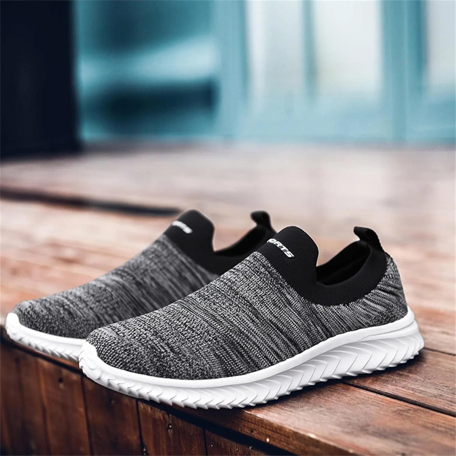 Arch Support Sports Shoes for Men Casual Sneaker Mesh Breathable Walking Shoe Breathable Diabetic Shoes for Men