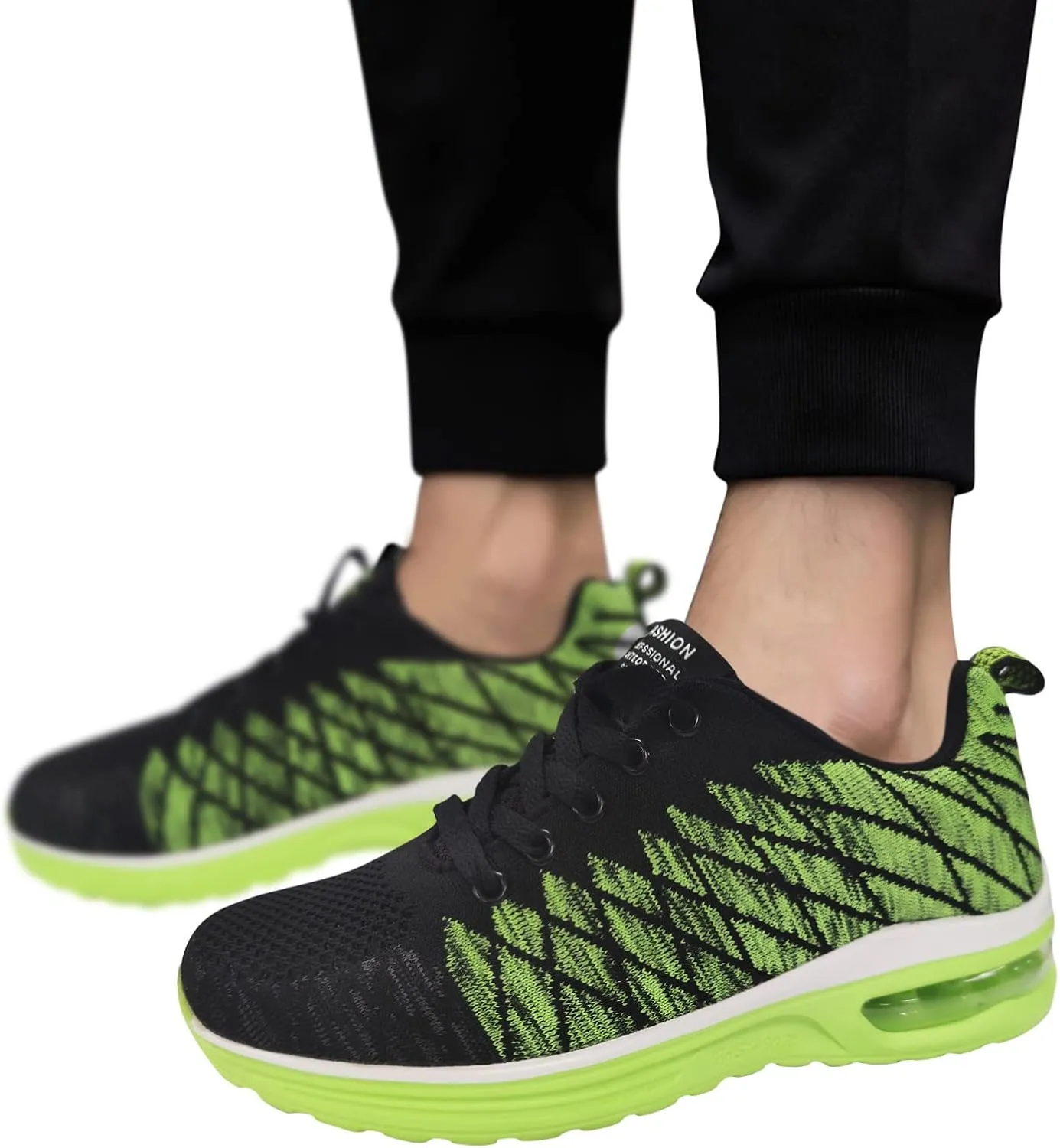 Arch Support Sports Shoes for Men Lightweight Breathable Slip on Running Shoe Men's Sport Breathable Mesh Shoes