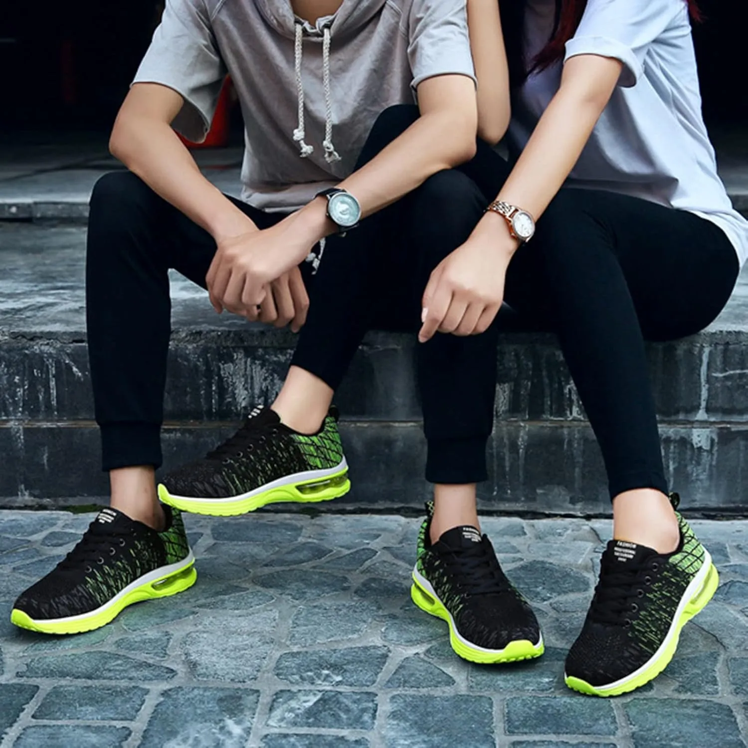 Arch Support Sports Shoes for Men Lightweight Breathable Slip on Running Shoe Men's Sport Breathable Mesh Shoes