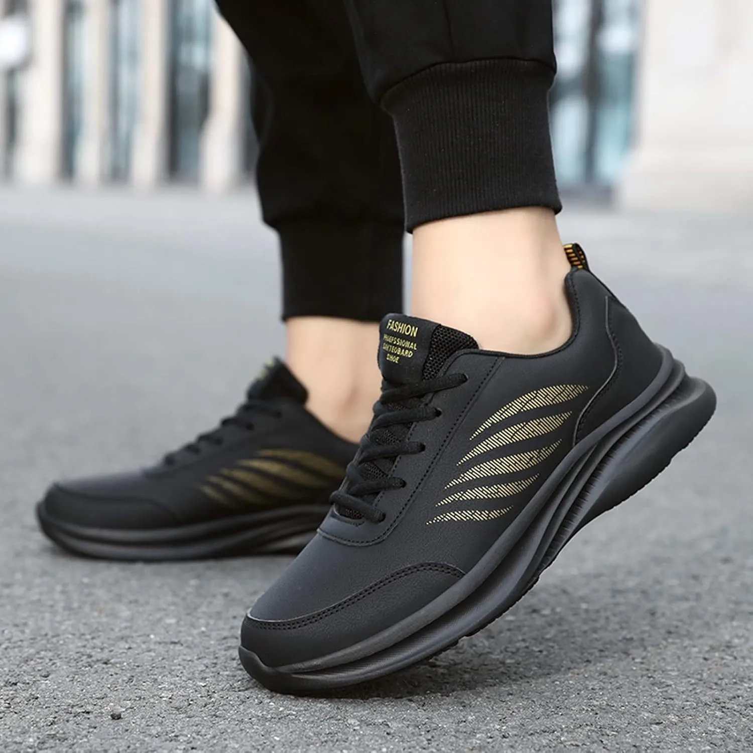 Athletic Fashion Sneakers for Men Casual Sneaker Mesh Breathable Walking Shoe Breathable Lace Up Shoes for Men