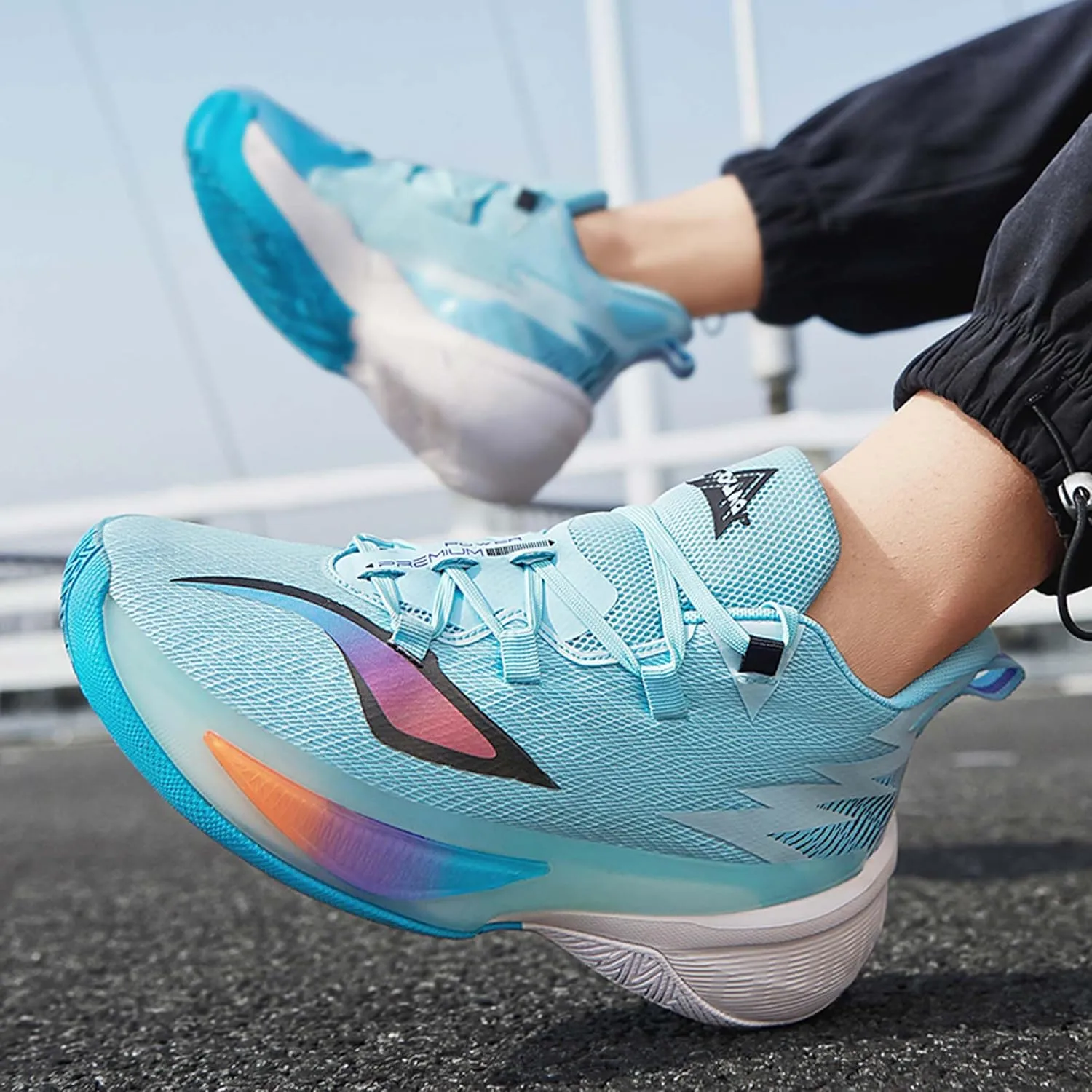 Basketball Men's Shoes Fashion Sneakers Breathable Training Running Shoes Men's Arch Support Basketball Shoes Non-Slip Casual Walking Sneakers