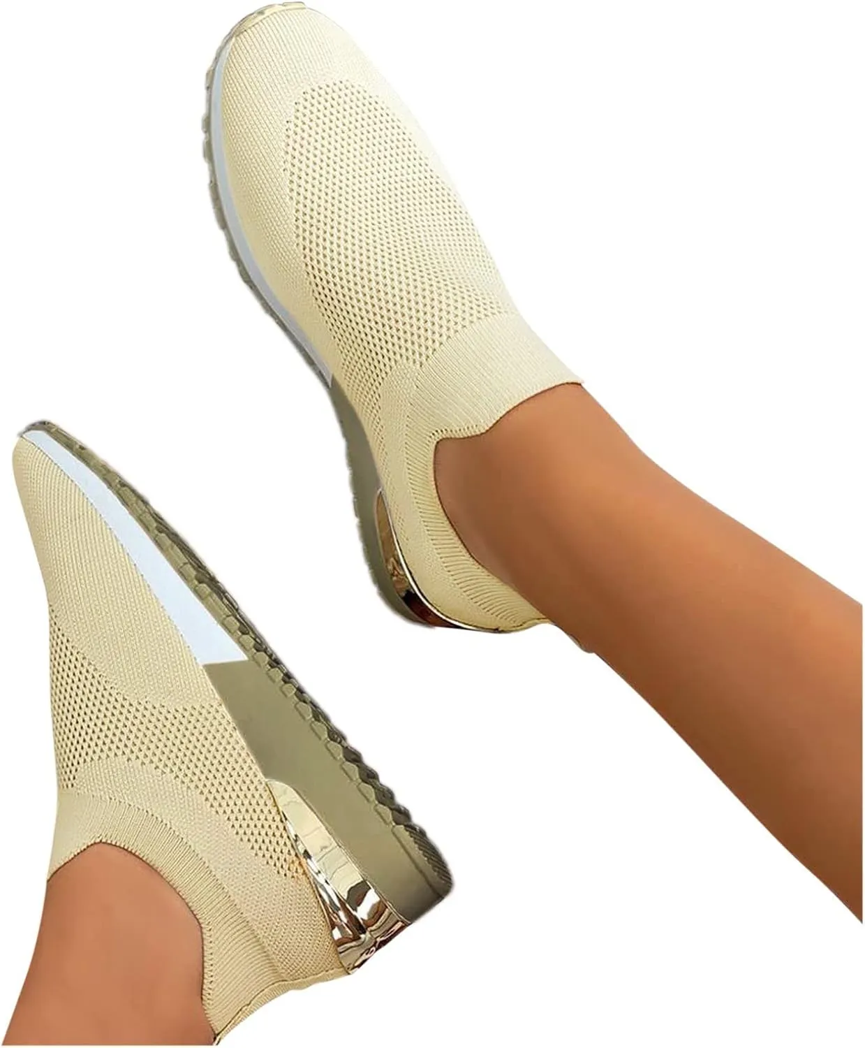 Black Platform Tennis Shoes for Women Slip On Sneakers Women Arch Support Platform Womens Casual Shoes Slip Ons with Arch Support Women's Sneakers Womens Black Sneakers Size 7w