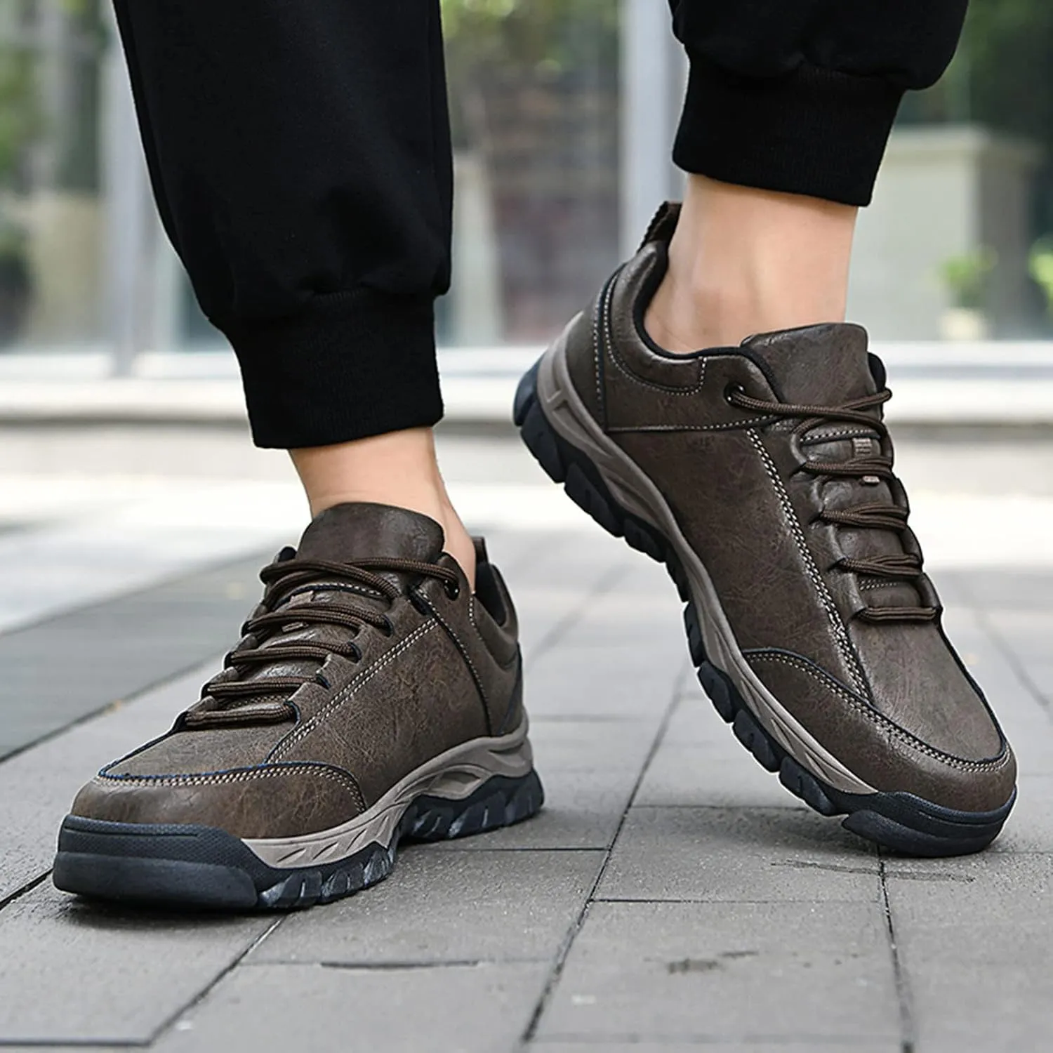 Breathable Walking Shoes for Men Casual Sneaker Mesh Breathable Walking Shoe Athletic Fashion Sneakers for Men