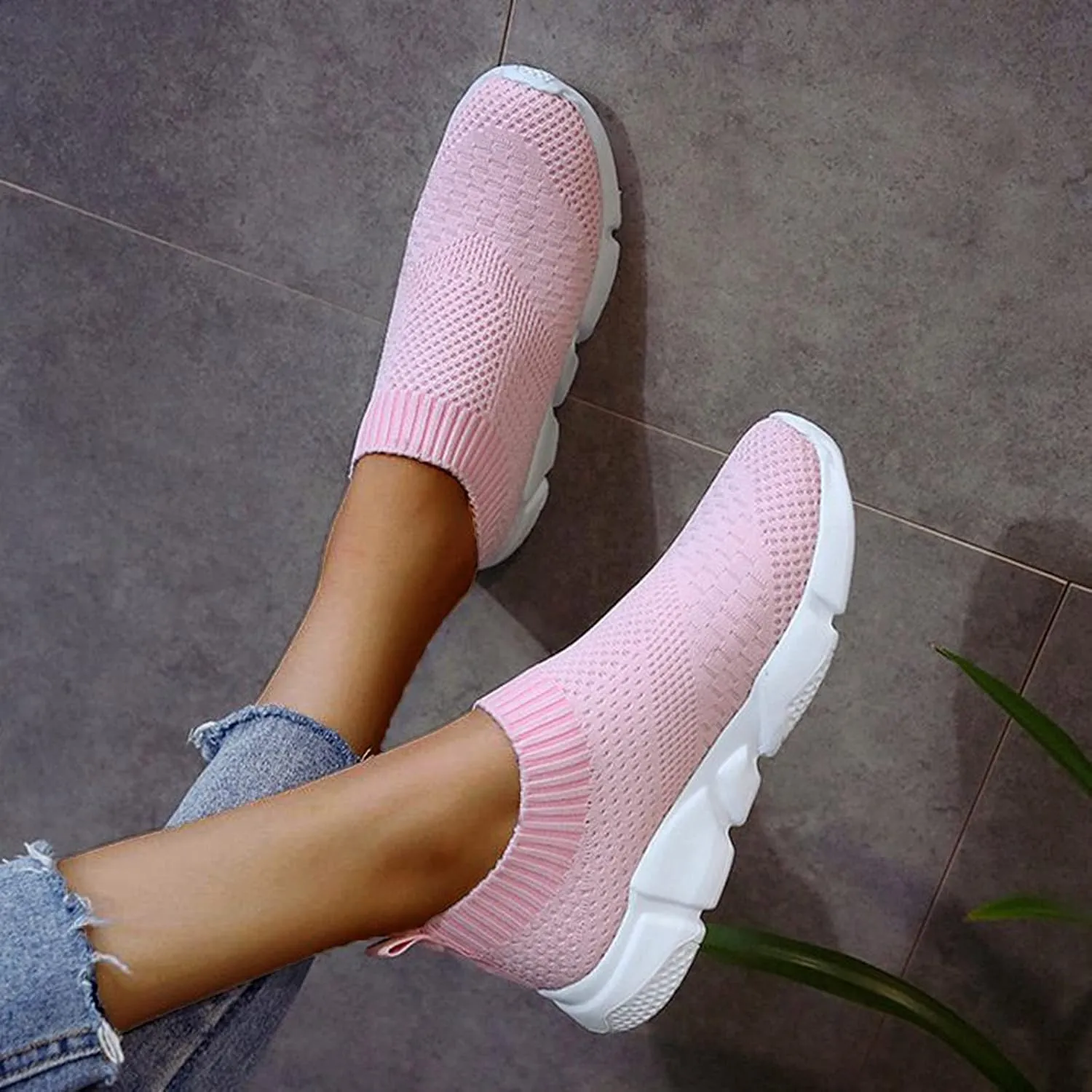 Casual Sneakers for Women Platform Tenis para Caminar Y Correr De Mujer Comodos Hiking Shoes Women Lightweight All Weather Sneakers for Women Fashion Platform White Womens Shoes Casual Slip Ons Mules