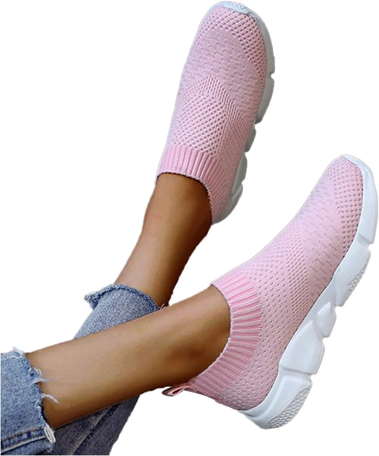 Casual Sneakers for Women Platform Tenis para Caminar Y Correr De Mujer Comodos Hiking Shoes Women Lightweight All Weather Sneakers for Women Fashion Platform White Womens Shoes Casual Slip Ons Mules