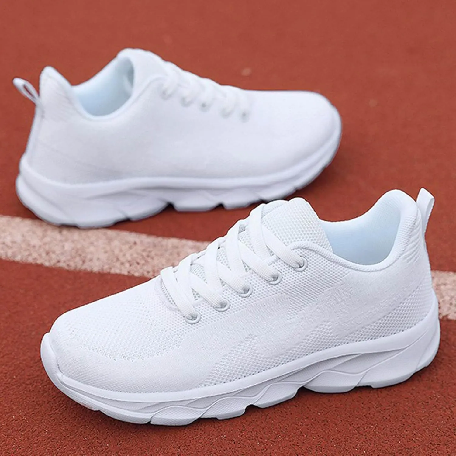 Classic Athletic Skateboard Sneakers for Women Sports Workout Gym Shoes for Running Arch Support Walking Shoe