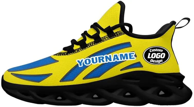 Custom Fashion Sneakers for Men Women Add Name/Logo Personalized Athletic Running Casual Shoes Cushioned Trainers