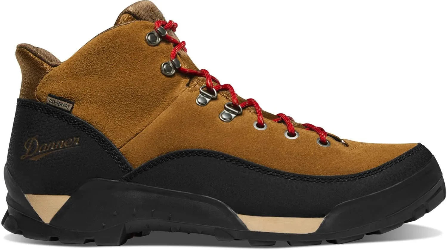 Danner Panorama 6” Waterproof Hiking Boots for Men with Rich Suede Upper, Breathable Dry Barrier, Comfort Footbed, and Traction Outsole