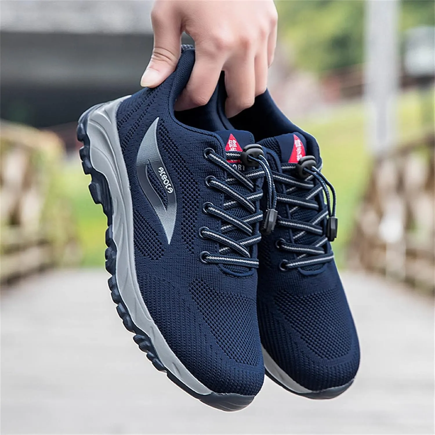 Fashion Sport Shoes for Men Lace Up Lightweight Breathable Fashion Sneaker Fashion Lightweight Sneakers for Men