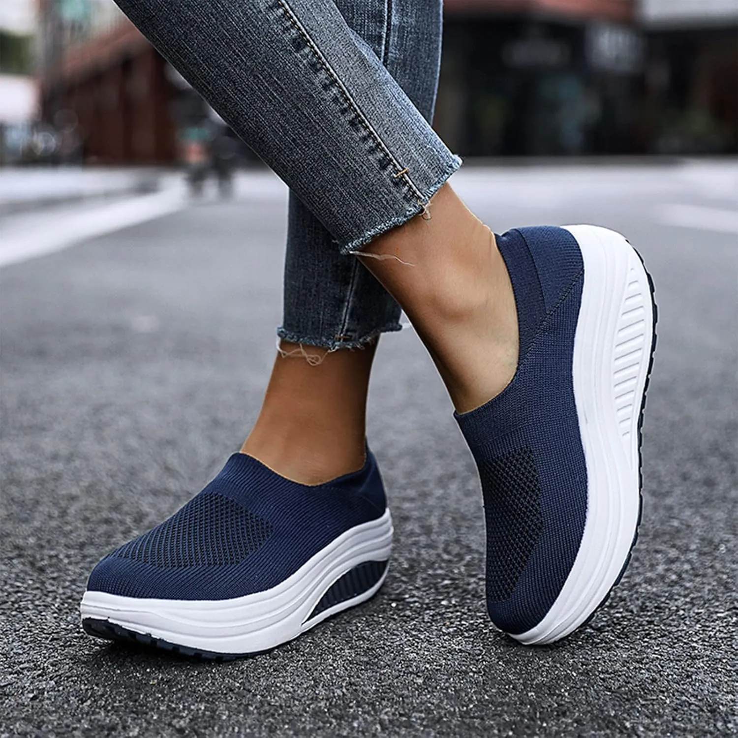 High Top Sneakers Women Women Slip On Sneakers Wide Womens Casual Shoes Black Lace Up Walking Shoes Women Women Orthopedic Sneakers Soft Sole