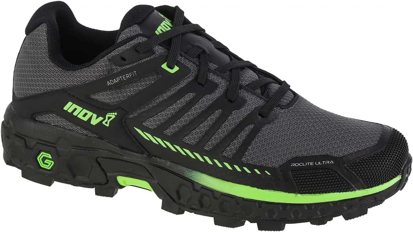 Inov-8 Men's Roclite Ultra G 320 Breathable Light Cushioned Foam on/Off Trail All-Terrain Training Running Shoes Sneaker