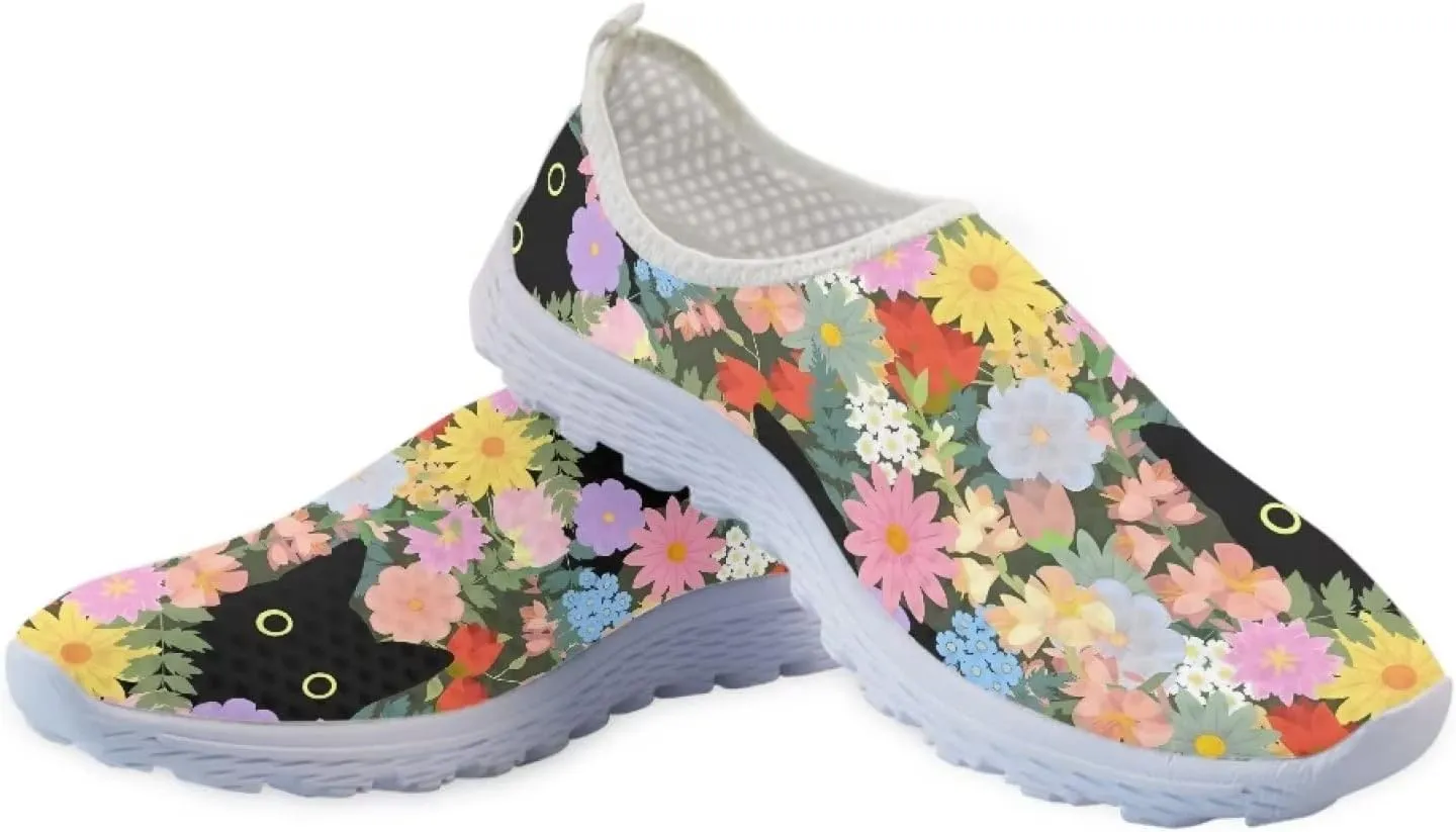 KEIAHUAN Womens Running Shoes Fashion Breathable Knit Casual Walking Sneaker Lightweight Comfortable Running Shoes