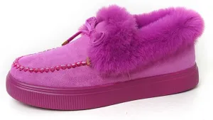 Ladmiple Booties For Women 2024 Snow Boots Winter Shoes Fur Lined Warm Slip On Ankle Boots Comfortable Walking Loafers Shoes