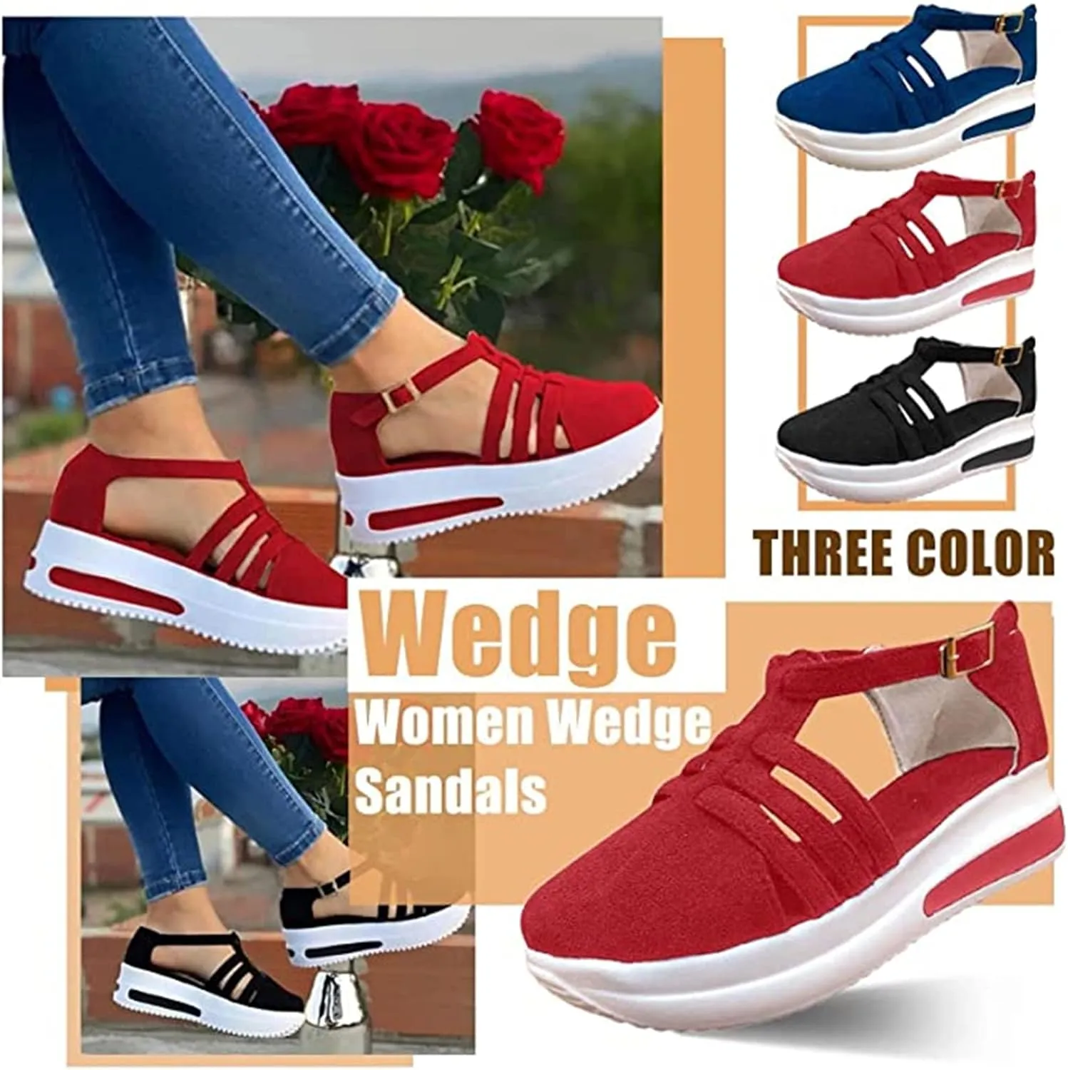 Lausiuoe Platform Sneakers For Women Fashion Comfortable Casual Classic Lightweight Breathable Slip On Walking Shoes