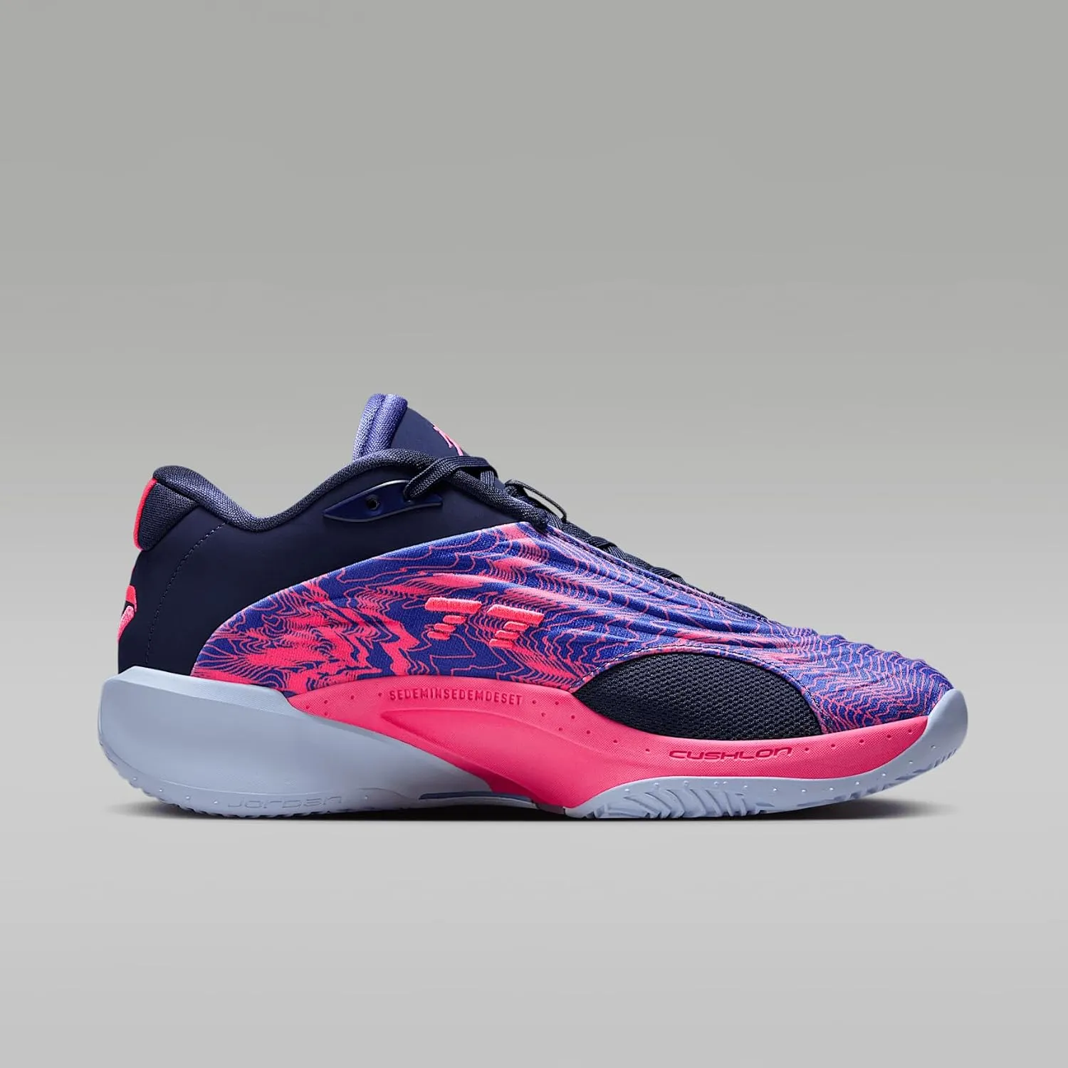Luka 3 Basketball Shoes (FQ1284-500, Purple Comet/Midnight Navy/Hydrogen Blue/Hot Punch)