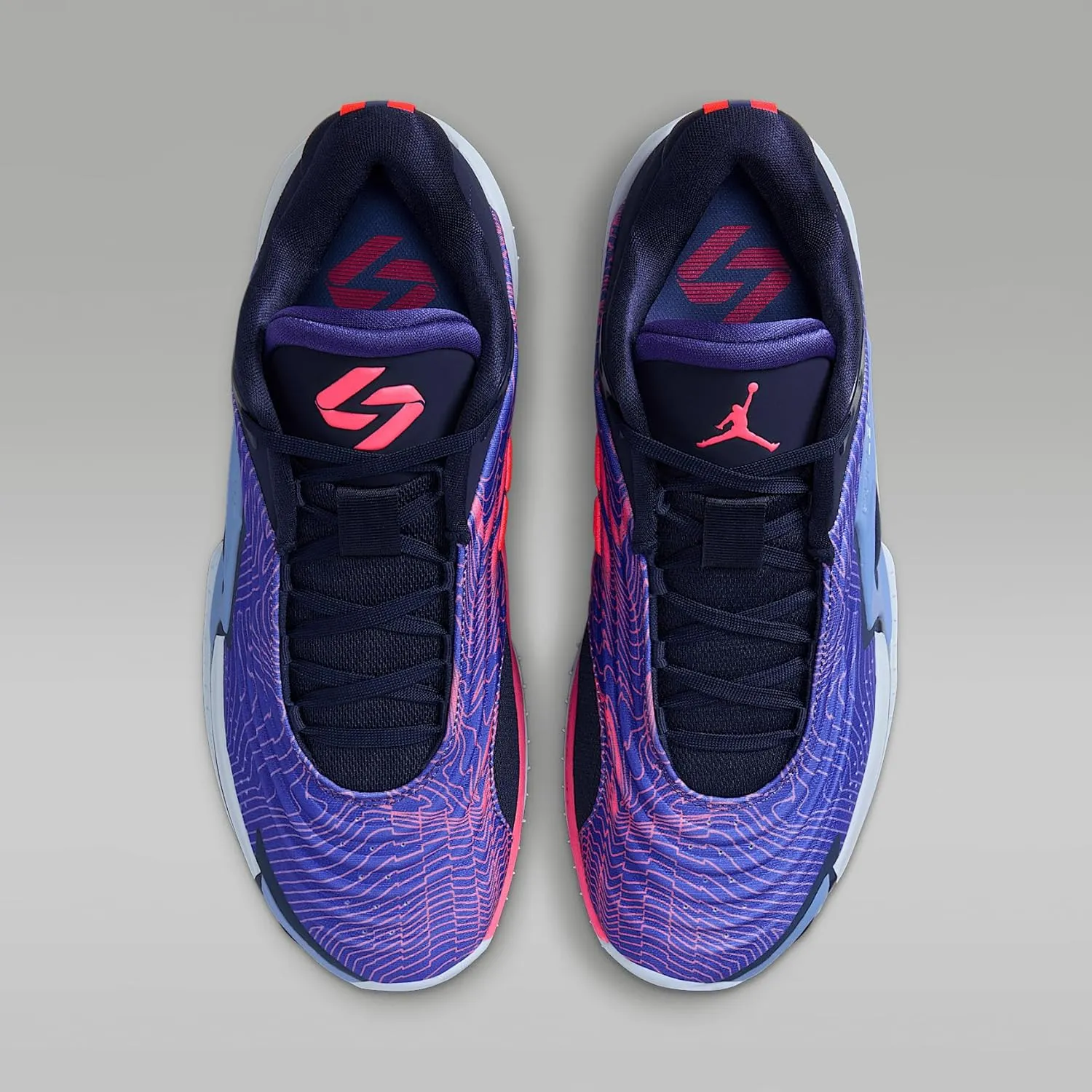 Luka 3 Basketball Shoes (FQ1284-500, Purple Comet/Midnight Navy/Hydrogen Blue/Hot Punch)