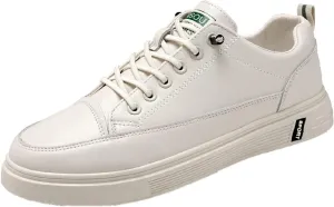 Men All Breathable Leather Casual Sneaker Mens Shoes