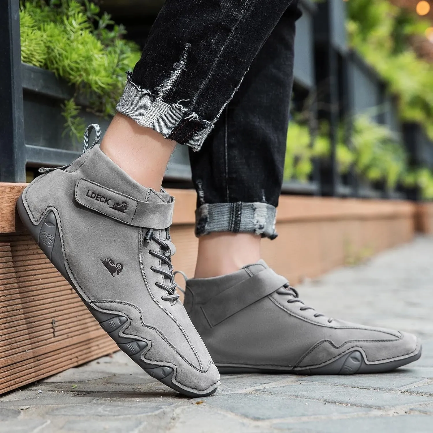 Men Leather Sports Shoes Trendy Design for Active Lifestyles High Top Sneakers Mens Suede Classic Sneaker