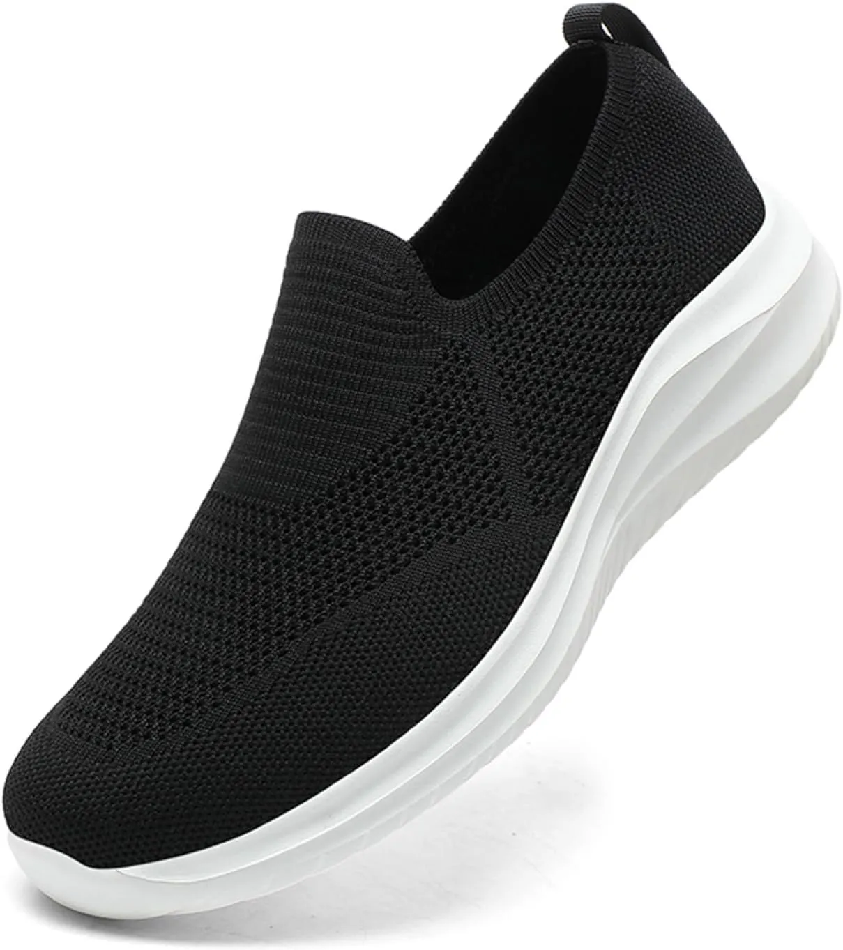 Men Sports Shoes Fashionable New Pattern Simple and Pure Color Mesh Breathable Sneaker Slippers for Men