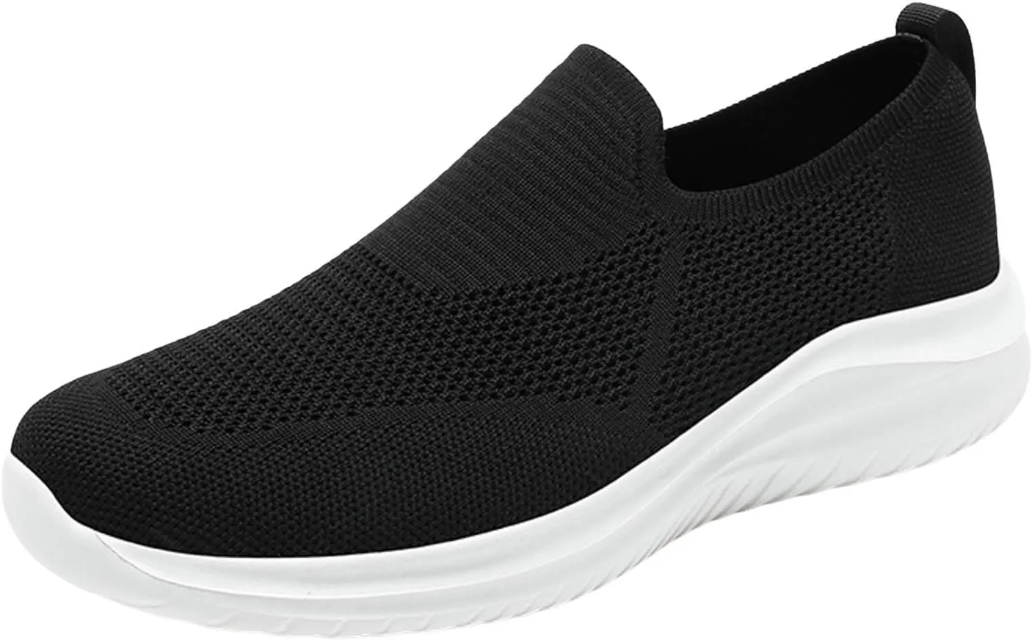 Men Sports Shoes Fashionable New Pattern Simple and Pure Color Mesh Breathable Sneaker Slippers for Men