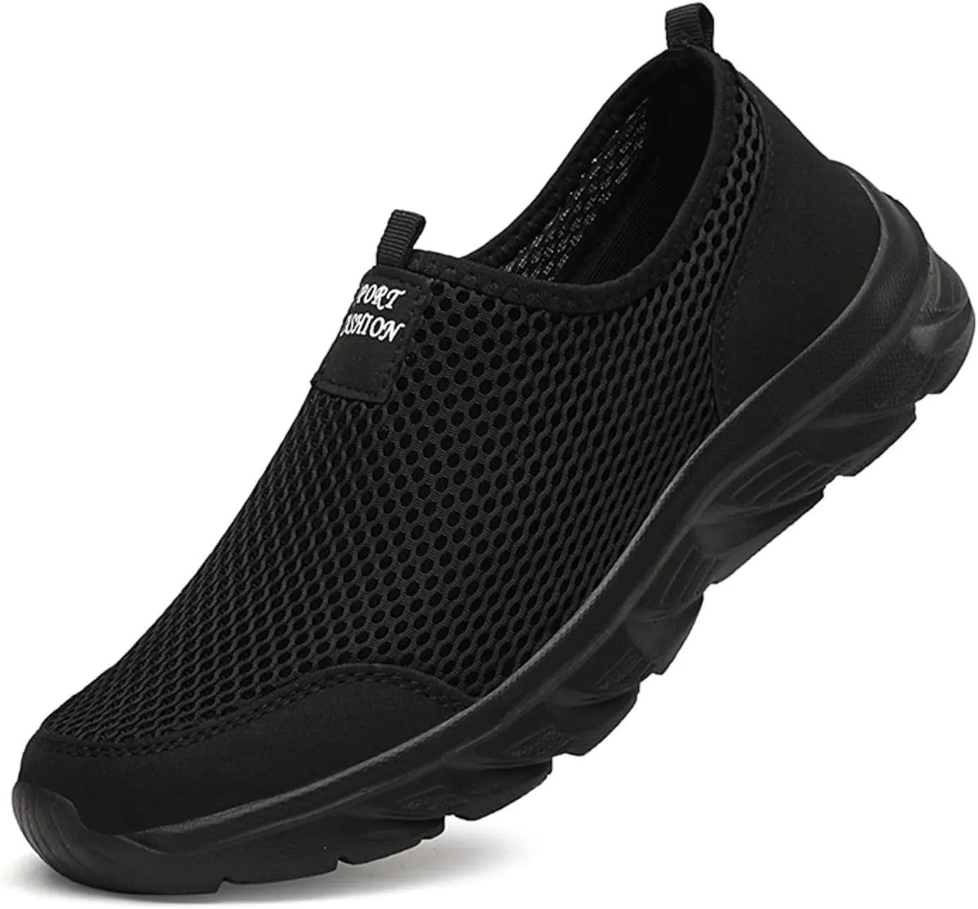 Men Sports Shoes Fashionable New Pattern Simple Pure Color Mesh Breathable Comfortable Mens Suede Classic Sneaker