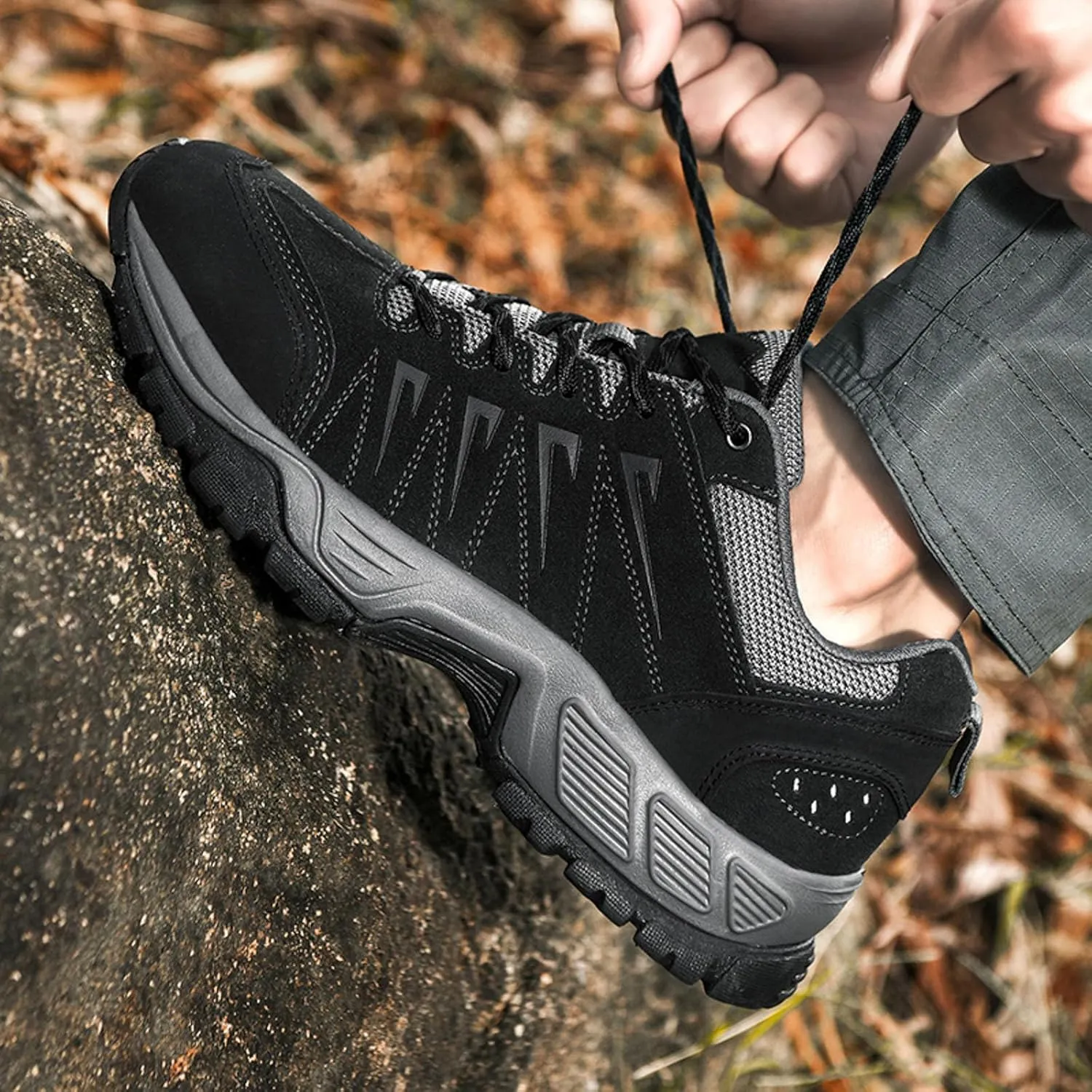 Men's Athletic Running Shoes Comfortable Breathable Lightweight Tennis Shoe Lightweight Diabetic Shoes for Men
