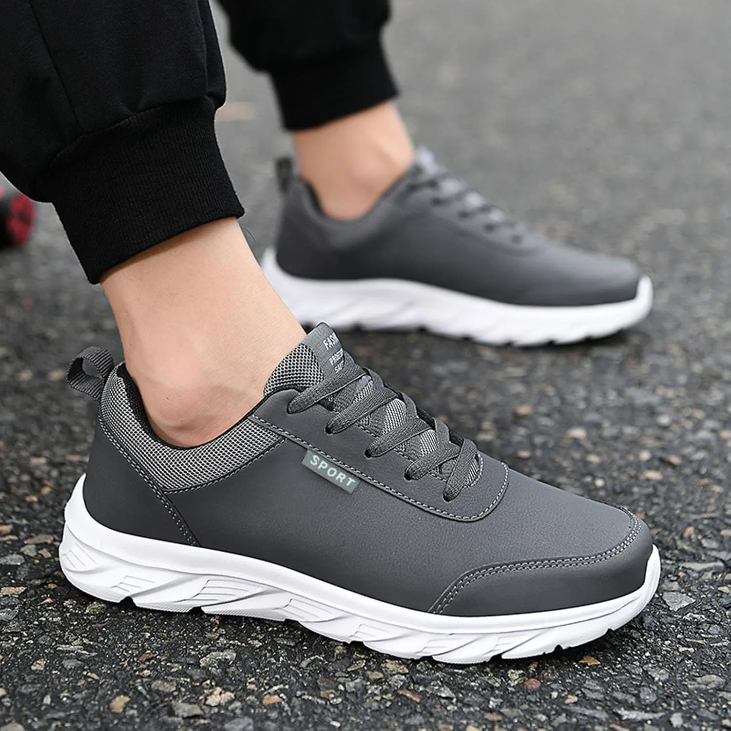 Mens Athletic Shoes Slip Ons for Men Slip on Lightweight Breathable Fashion Sneakers Men's Fashion Sneakers