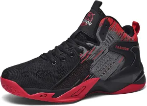 Men's Basketball Shoes Mesh Breathable Sneakers Non-Slip Training Running Tennis Shoes Street Casual Walking Men's Shoes