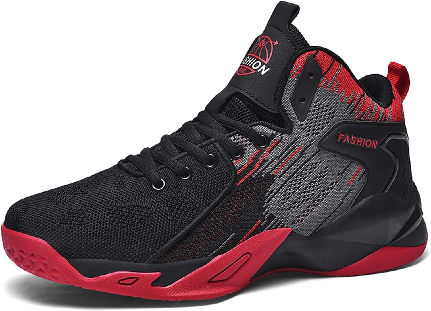 Men's Basketball Shoes Mesh Breathable Sneakers Non-Slip Training Running Tennis Shoes Street Casual Walking Men's Shoes