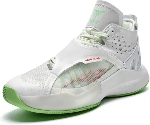 Men's Basketball Shoes,Cicada Wing Design Series,Arch Support High Top Basketball Shoes,Running Shoes Sneakers,Daily Training Shoes,Combat Basketball Shoes,Indoor and Outdoor Basketball Shoes