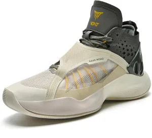Men's Basketball Shoes,Cicada Wing Design Series,Arch Support High Top Basketball Shoes,Running Shoes Sneakers,Daily Training Shoes,Combat Basketball Shoes,Indoor and Outdoor Basketball Shoes
