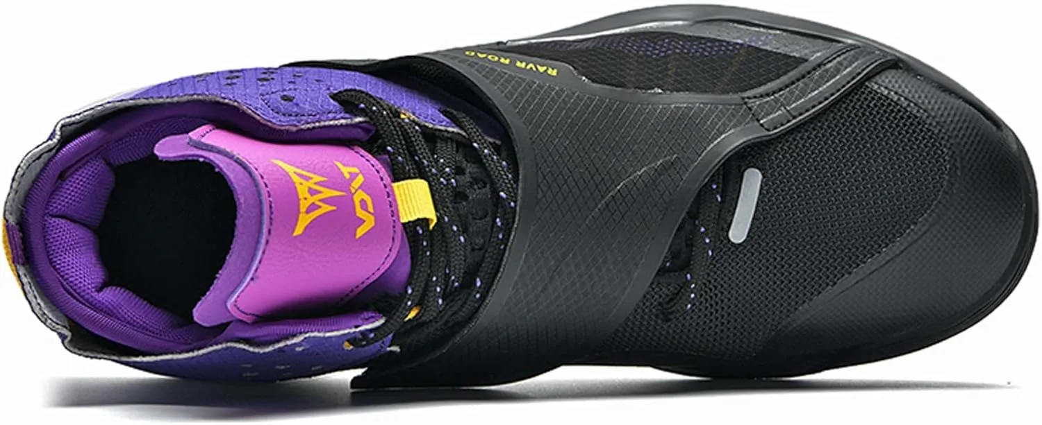 Men's Basketball Shoes,Cicada Wing Design Series,Arch Support High Top Basketball Shoes,Running Shoes Sneakers,Daily Training Shoes,Combat Basketball Shoes,Indoor and Outdoor Basketball Shoes