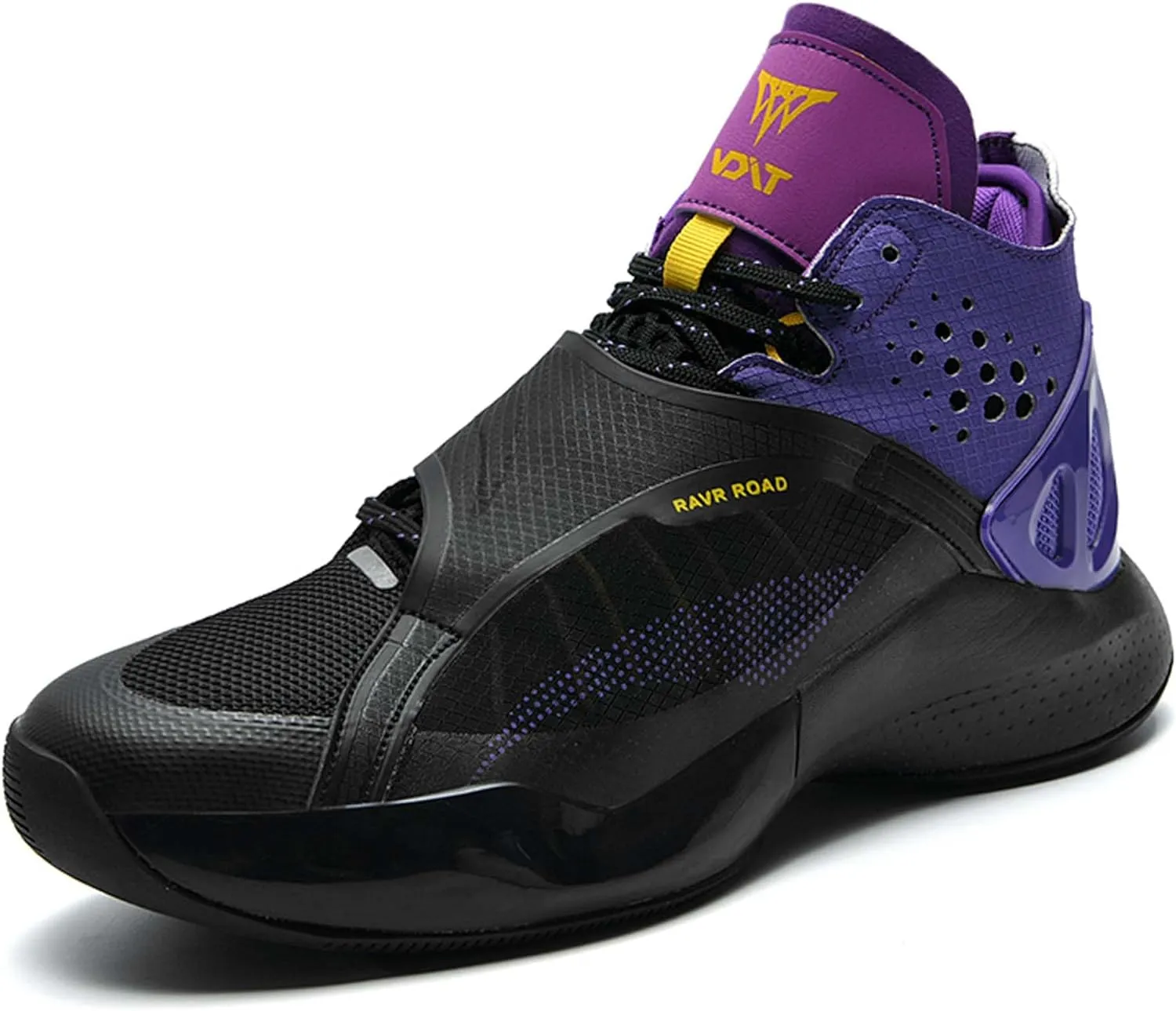 Men's Basketball Shoes,Cicada Wing Design Series,Arch Support High Top Basketball Shoes,Running Shoes Sneakers,Daily Training Shoes,Combat Basketball Shoes,Indoor and Outdoor Basketball Shoes