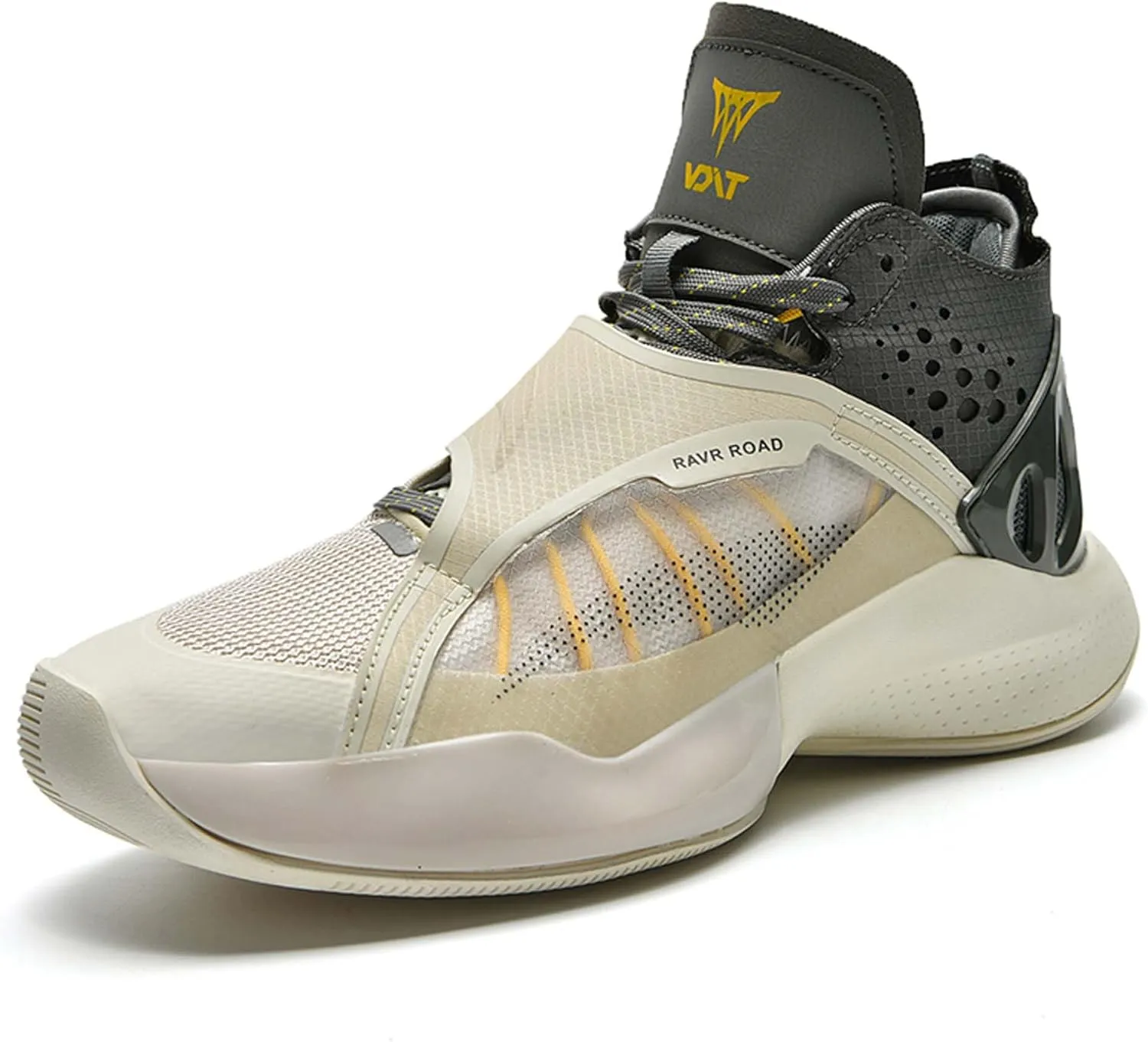 Men's Basketball Shoes,Cicada Wing Design Series,Arch Support High Top Basketball Shoes,Running Shoes Sneakers,Daily Training Shoes,Combat Basketball Shoes,Indoor and Outdoor Basketball Shoes