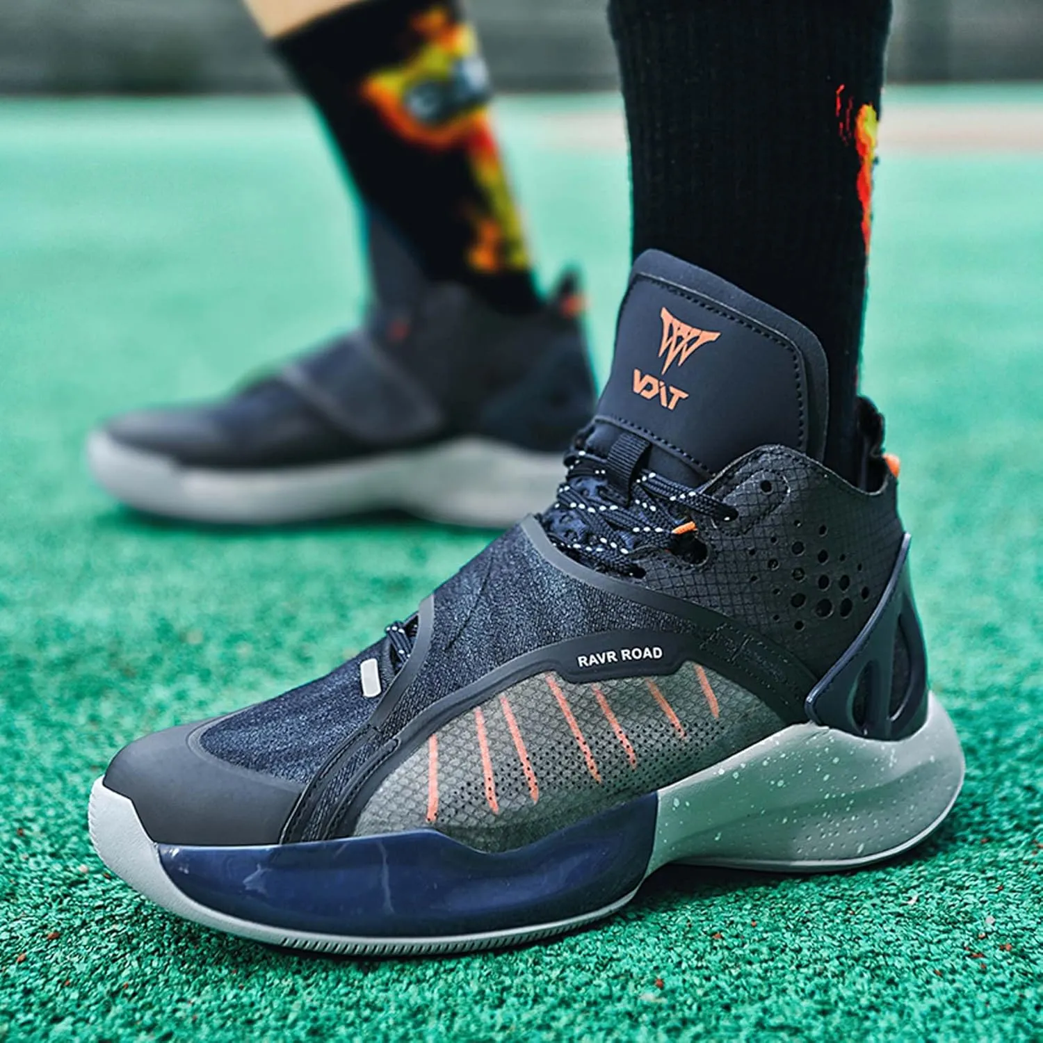 Men's Basketball Shoes,Cicada Wing Design Series,Arch Support High Top Basketball Shoes,Running Shoes Sneakers,Daily Training Shoes,Combat Basketball Shoes,Indoor and Outdoor Basketball Shoes