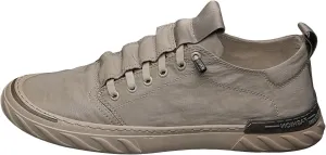 Men's Breathable Stretch Workout Shoes Lace Up Lightweight Breathable Fashion Sneaker Non Slip Barefoot Sneaker