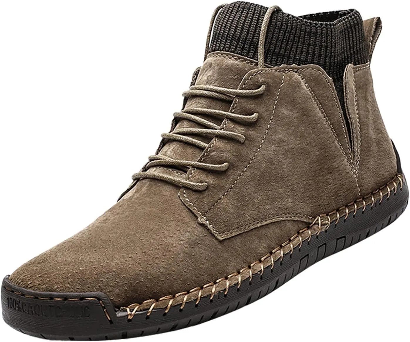 Men's British Large Casual Suede Handmade Foreign Trade Sports Shoes Men's Suede Classic Sneaker
