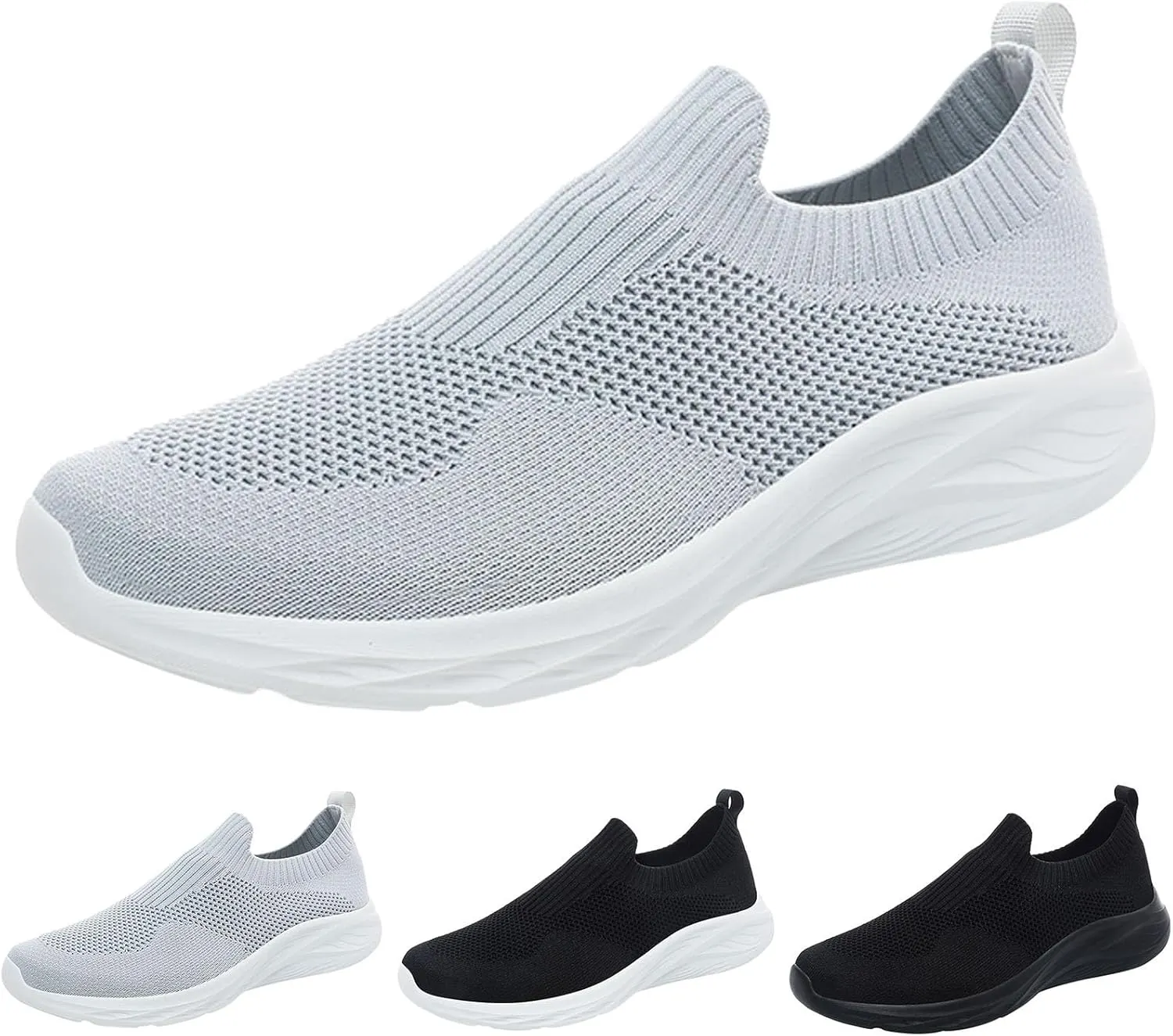 Men's Casual Dress Sneakers Men Sports Shoes Fashionable New Pattern Simple Pure Color Breathable Comfortable
