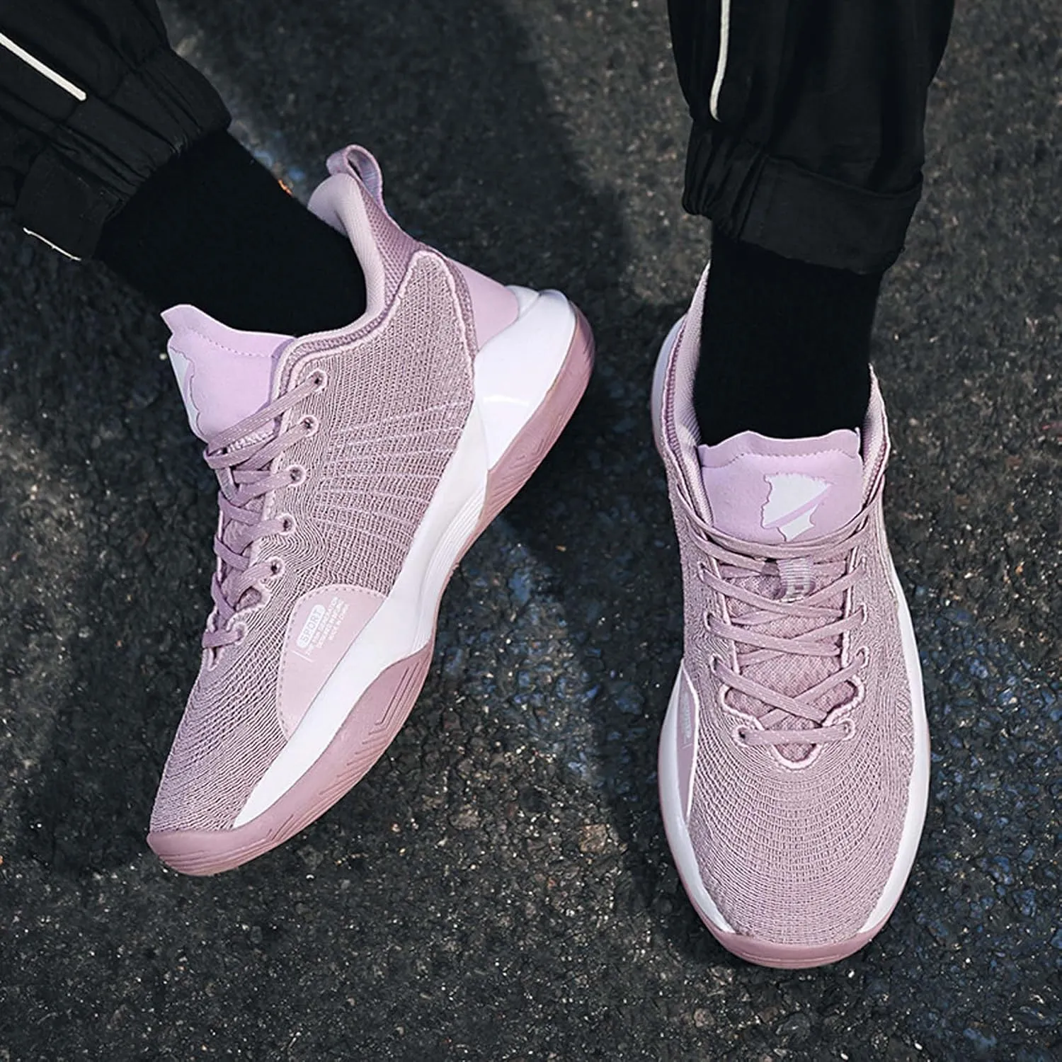 Men's Casual Sneakers Light Breathable Mesh Basketball Shoes Non-Slip Training Running Shoes Outdoor Casual Walking Men's Shoes