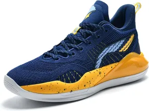 Men's Casual Sneakers Light Breathable Mesh Basketball Shoes Non-Slip Training Running Shoes Outdoor Casual Walking Men's Shoes