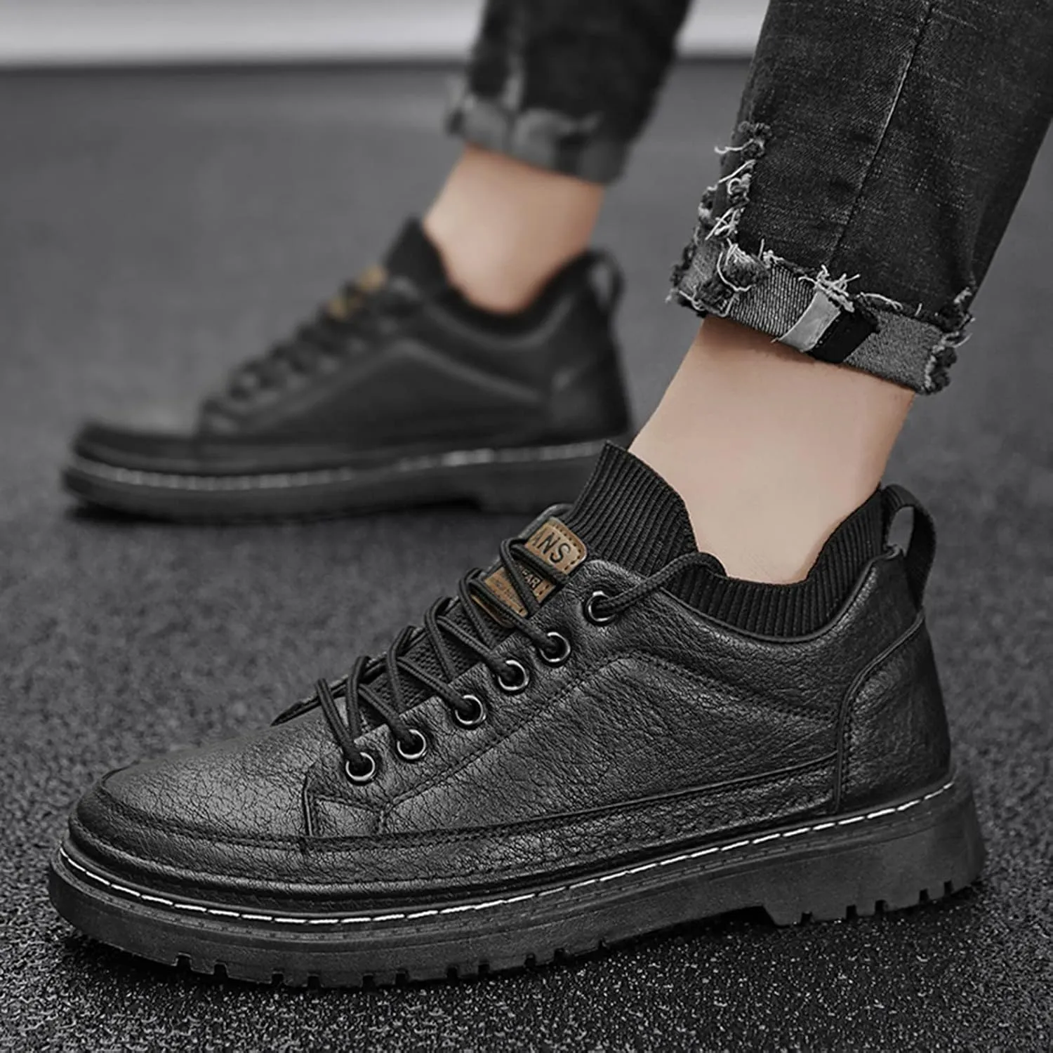 Men's Classic Casual Jogging Sneakers Breathable Mesh Comfortable Tennis Shoe Men's Sport Breathable Mesh Shoes