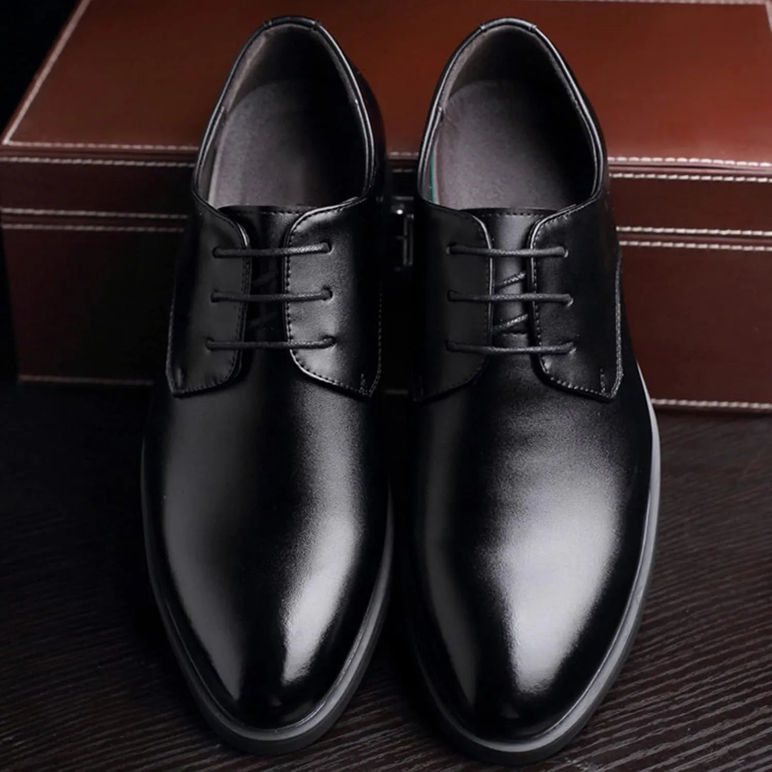 Mens Classic Dress Oxfords Shoes for Men Comfortable Formal Fashion Casual Walking Sneakers