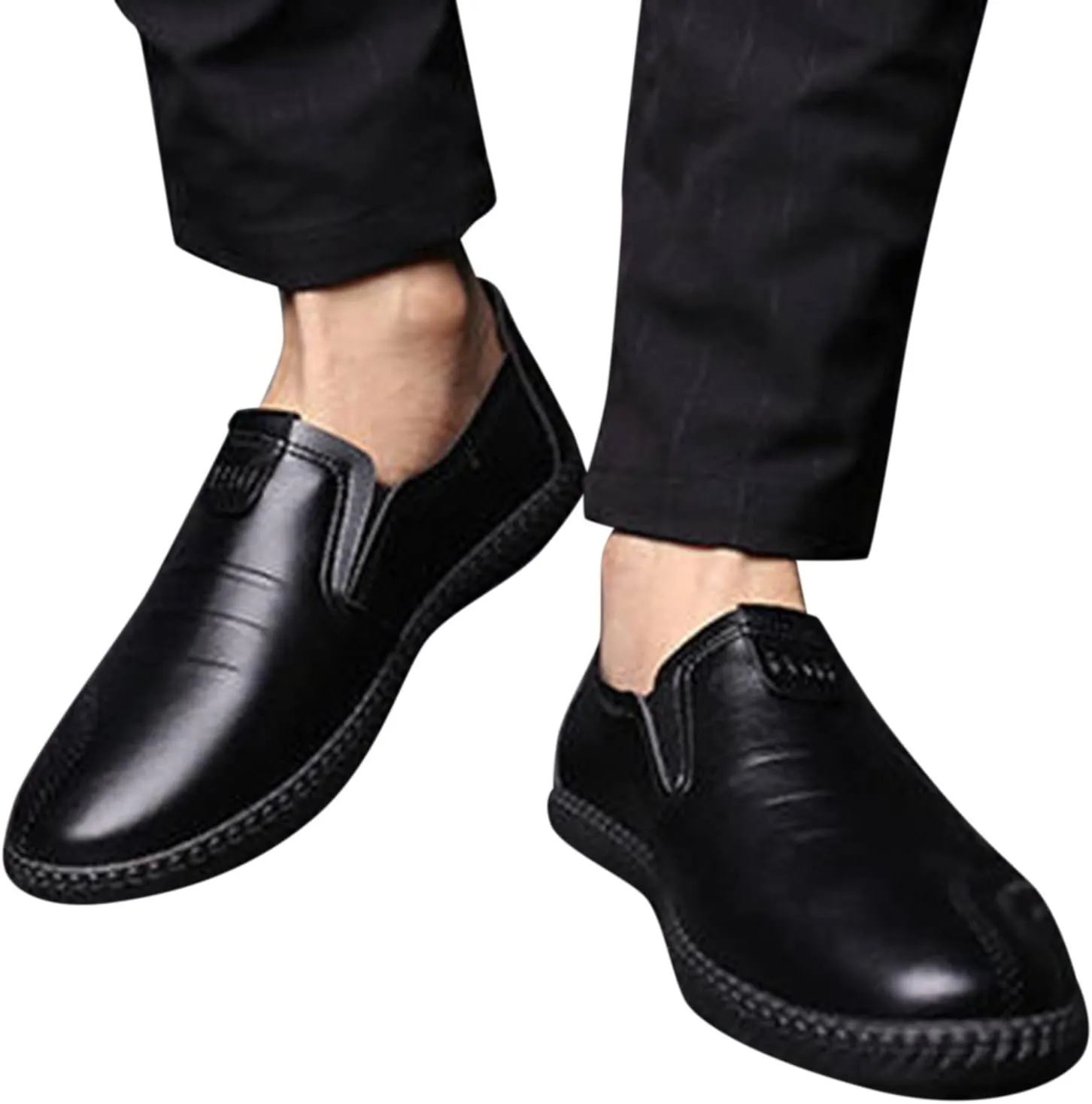 Mens Classic Dress Oxfords Shoes for Men Comfortable Modern Fashion Formal Leather Walking Shoes