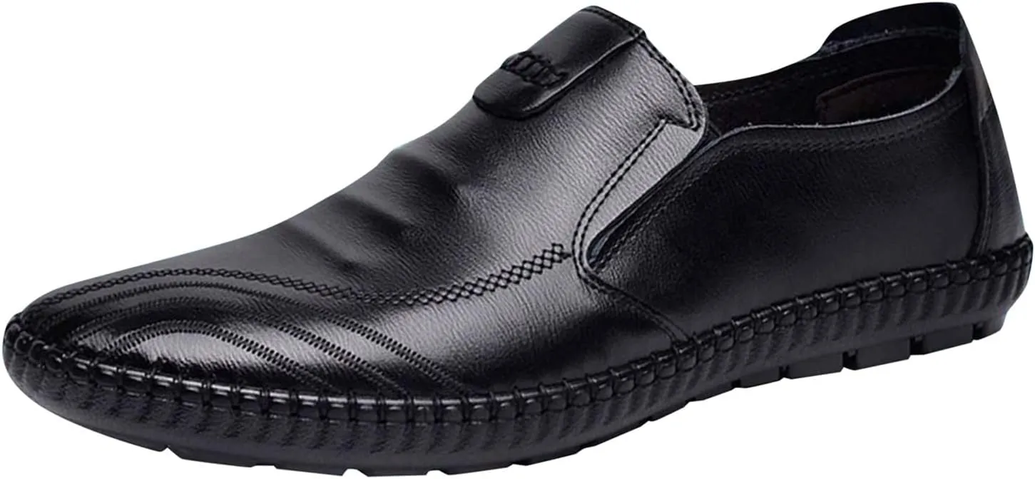 Mens Classic Dress Oxfords Shoes for Men Comfortable Modern Fashion Formal Leather Walking Shoes
