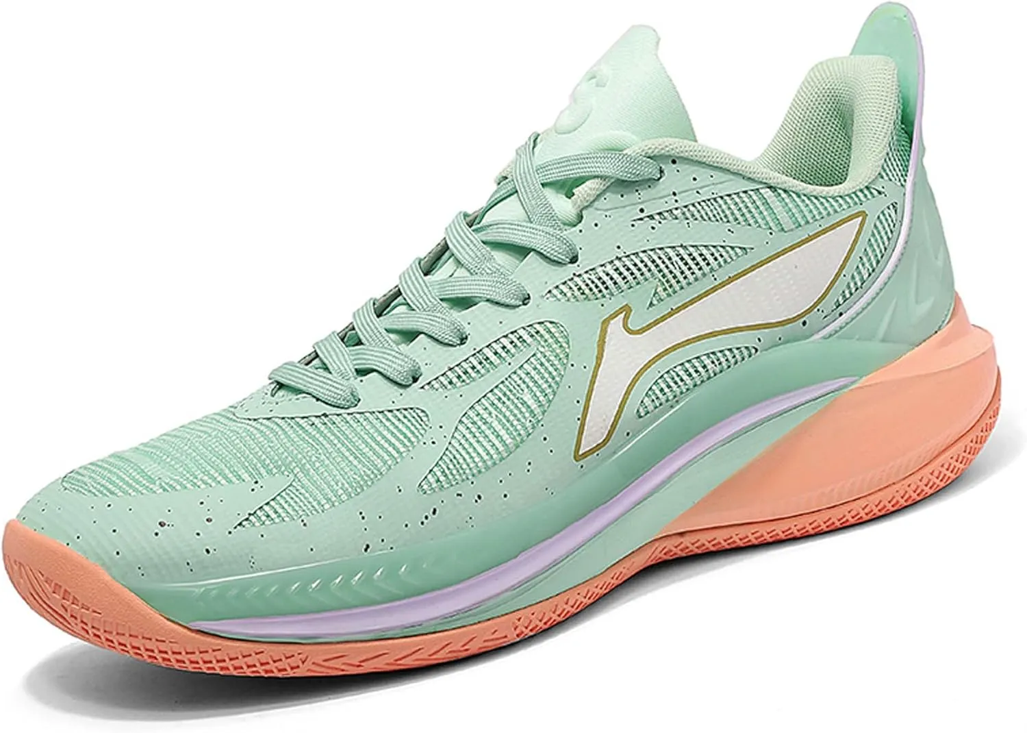 Men's Fashion Basketball Shoes Fashion Sneakers Breathable Mesh Casual Athletic Walking Shoes Non-Slip Wearable Training Sports Running Shoes