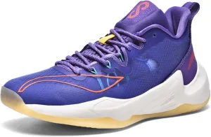 Men's Fashion Basketball Shoes Non-Slip Breathable Running Sneakers Outdoor Casual Sports Walking Shoes Street Personalized Trend Basketball Sneakers